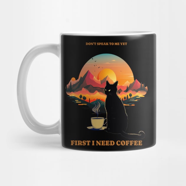 First I need coffee black cat coffee by OurCCDesign